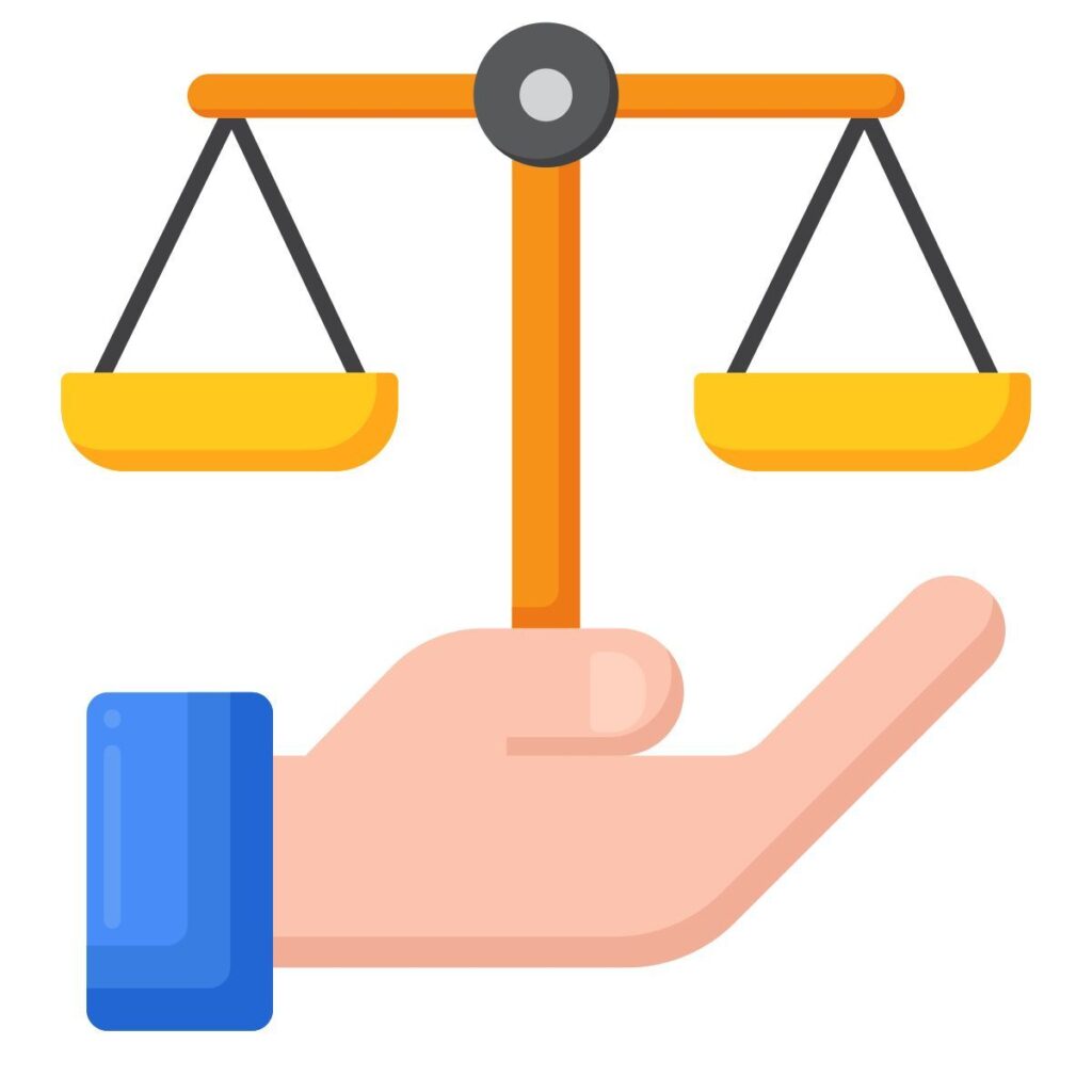 integrity icon in flat style